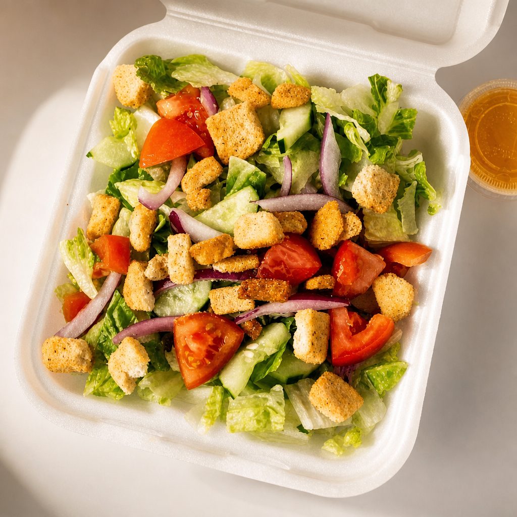40. Garden Salad with Choice.