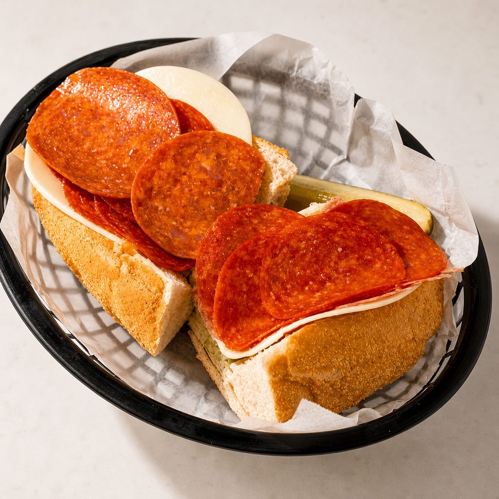 30. Pepperoni Sandwich.