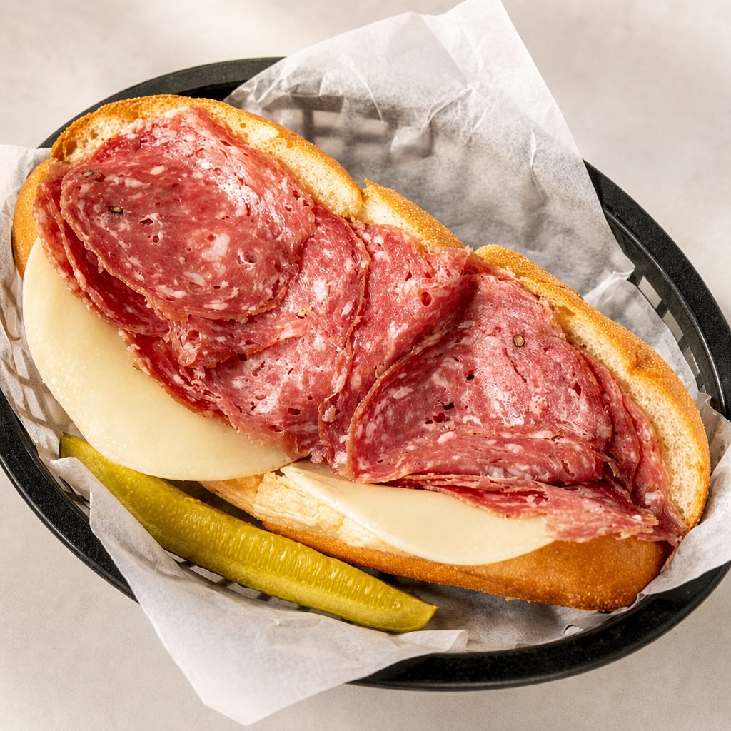 38. Sopressata Sandwich.